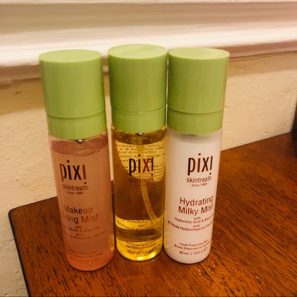 Set of 3 PIXI make up mist